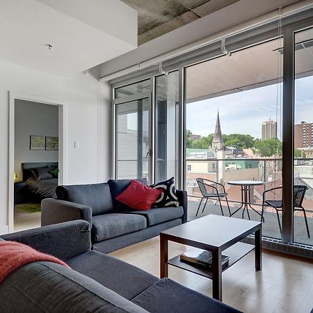Les Immeubles Charlevoix - Le 760-605 Apartment Квебек Стая снимка