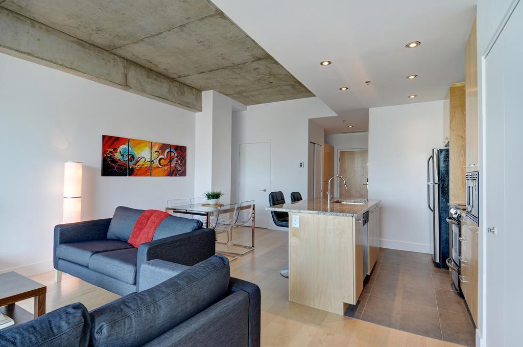 Les Immeubles Charlevoix - Le 760-605 Apartment Квебек Стая снимка