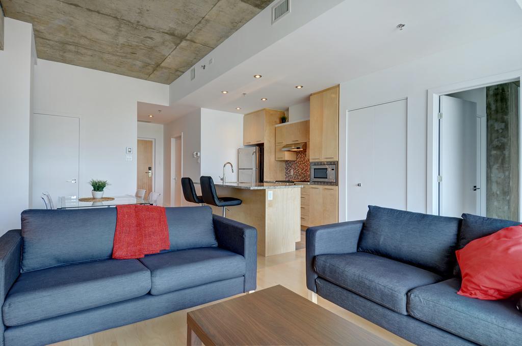 Les Immeubles Charlevoix - Le 760-605 Apartment Квебек Стая снимка
